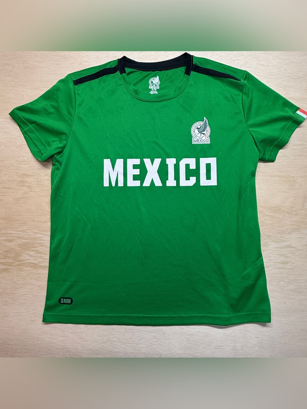 Mexico National Team Soccer Jersey Shirt Mens XL Green SNM Futbol Fan Gear